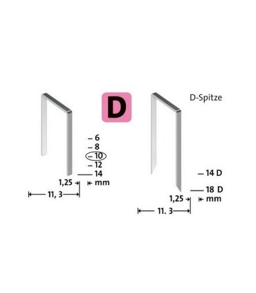 Novus D53F Galvanizli Düz Zımba Teli 10mm 600 Ad 042-0376