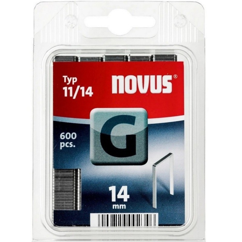 Novus G11 Galvanizli Düz Zımba Teli 14mm 600 Ad 042-0388