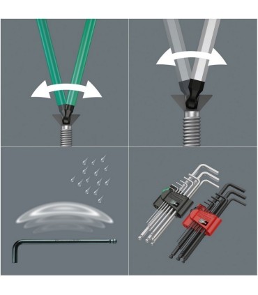 Wera 950/9 PKL Alyan Seti 1 Topbaş HexPlus Imperyal 05022171001