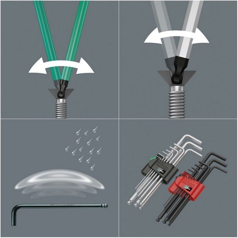Wera 950/9 PKL Alyan Seti 1 Topbaş HexPlus Imperyal 05022171001
