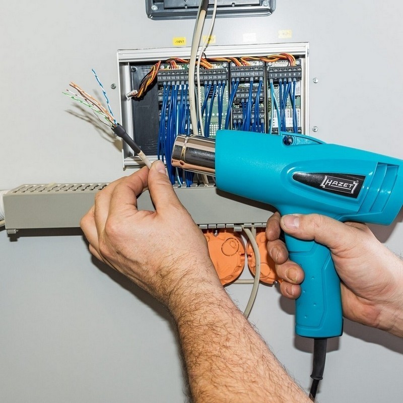 Hazet 1990-10 Sıcak Hava Tabancası 1600watt 350-500°C