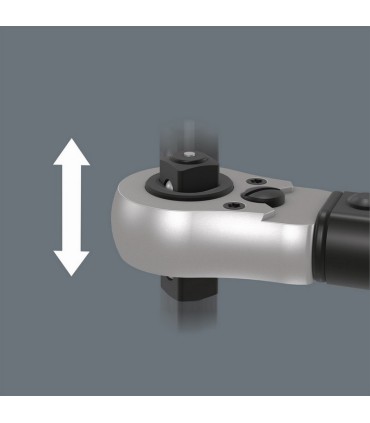 Wera Click-Torque C2 R/L 20-100Nm İtmeli 1/2" Kare Tork Anahtarı 05075625001