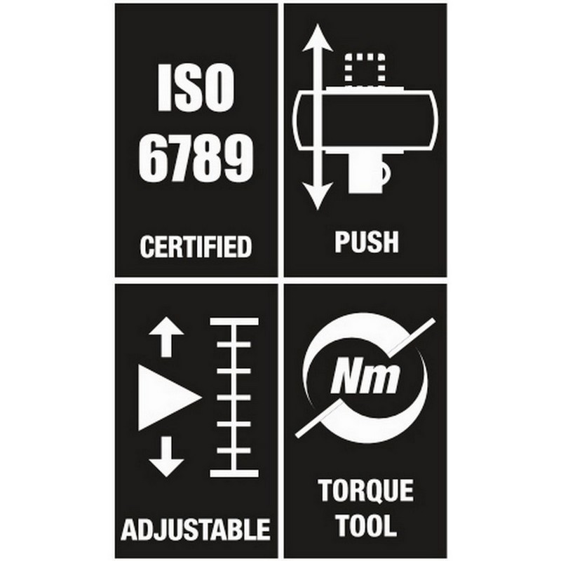 Wera Click-Torque C2 R/L 20-100Nm İtmeli 1/2" Kare Tork Anahtarı 05075625001
