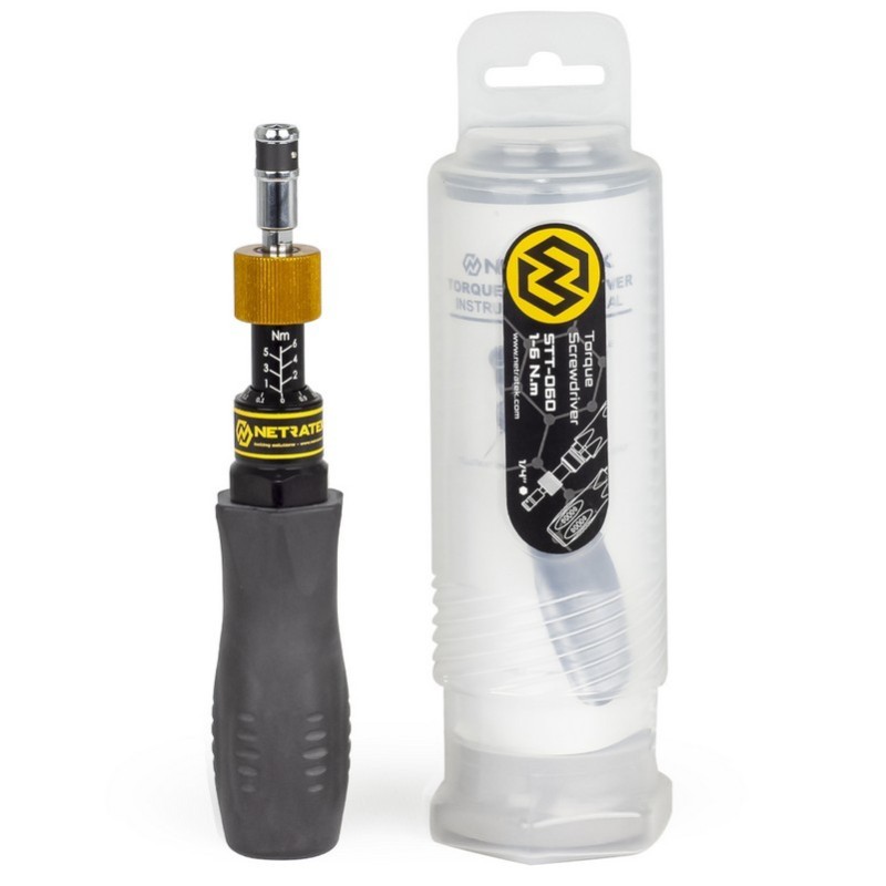 Netratek  STT-026 0.4-2.6Nm 1/4" Ayarlanabilir Torklu Tornavida ±%6