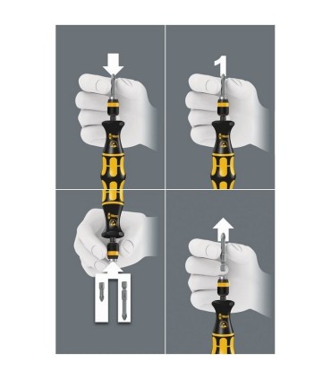 Wera 7450 ESD 10-34Ncm Önayarlı Torklu Tornavida 10Ncm 05074820001