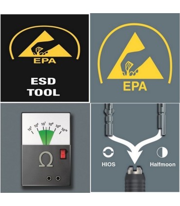 Wera 7455 ESD 10-34Ncm Önayarlı Tork Tornavida 10Ncm 4mm Hios 05074826001