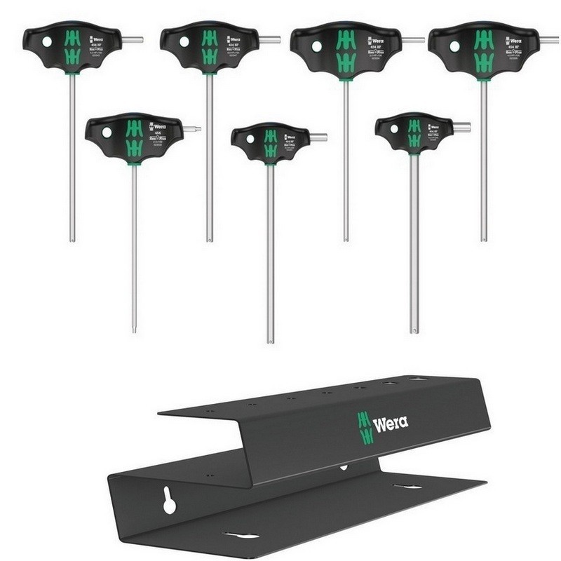Wera 454/7 HF 2 Hexplus T Tornavida Set 7P 05023453001
