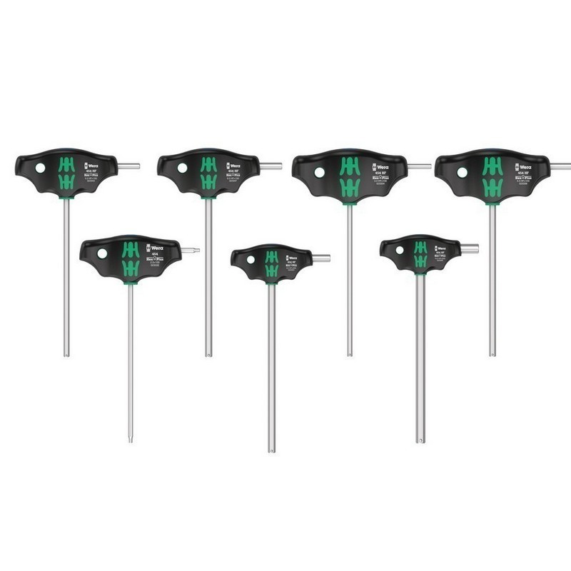 Wera 454/7 HF 2 Hexplus T Tornavida Set 7P 05023453001