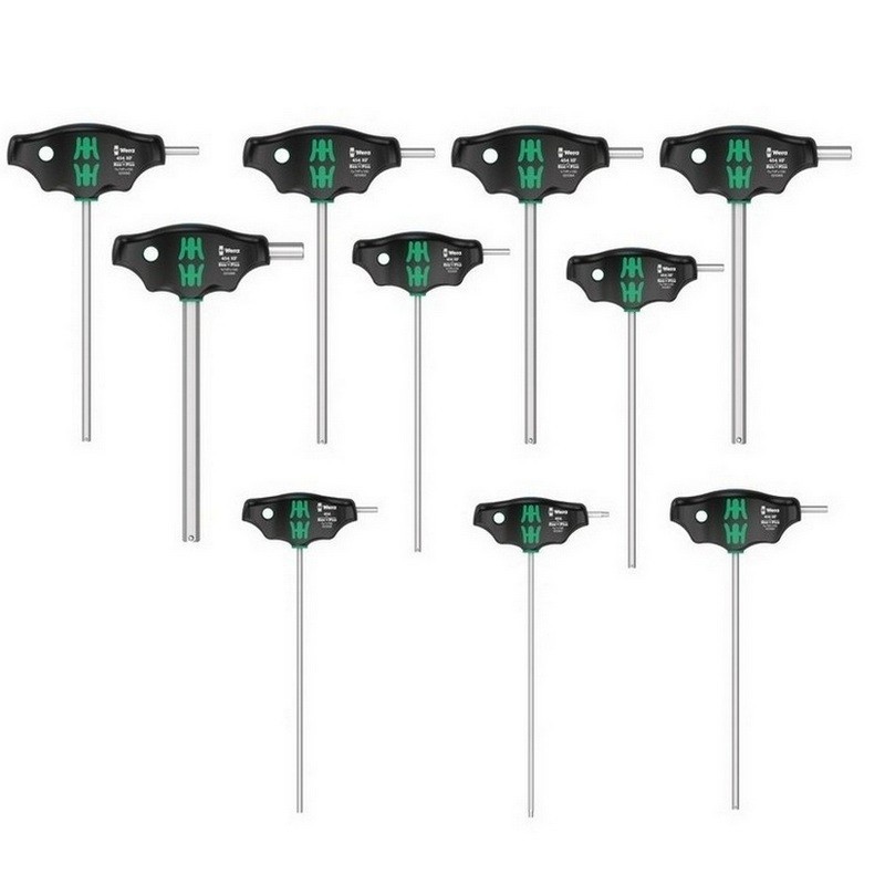 Wera 454/10 HF 1 Emperyal HexPlus T Tornavida Set 10P 05023451001
