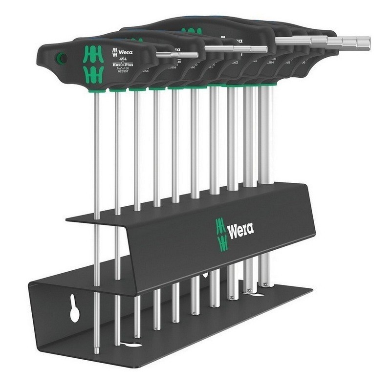 Wera 454/10 HF 2 Emperyal HexPlus T Tornavida Set 10P 05023454001