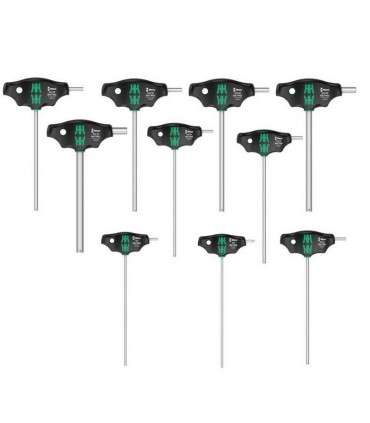 Wera 454/10 HF 2 Emperyal HexPlus T Tornavida Set 10P 05023454001