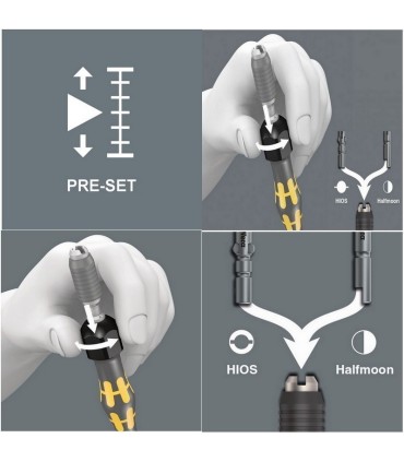 Wera 1460 ESD 2-6Ncm Önayarlı Torklu Tornavida 3.5Ncm 4mm Hios 05074800001