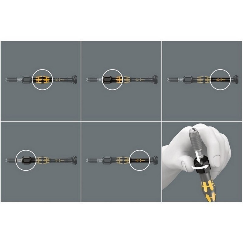 Wera 1461 ESD 5-11Ncm Önayarlı Torklu Tornavida 5Ncm 4mm Hios 05074810001
