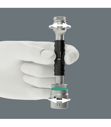 Wera 8796 SA Zyklop Flexible-Lock Lokma Uzatma 1/4" 75mm 05003530001