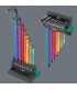 Wera 950/9 SPKL Renkli HexPlus Topbaş Allen Set 3 Mıknatıslı 05133165001