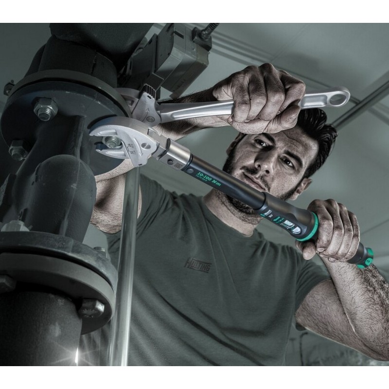 Wera Click-Torque X7 10-100Nm 14x18mm Ayarlanabilir Tork Anahtarı 05075657001