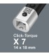 Wera Click-Torque X7 10-100Nm 14x18mm Ayarlanabilir Tork Anahtarı 05075657001