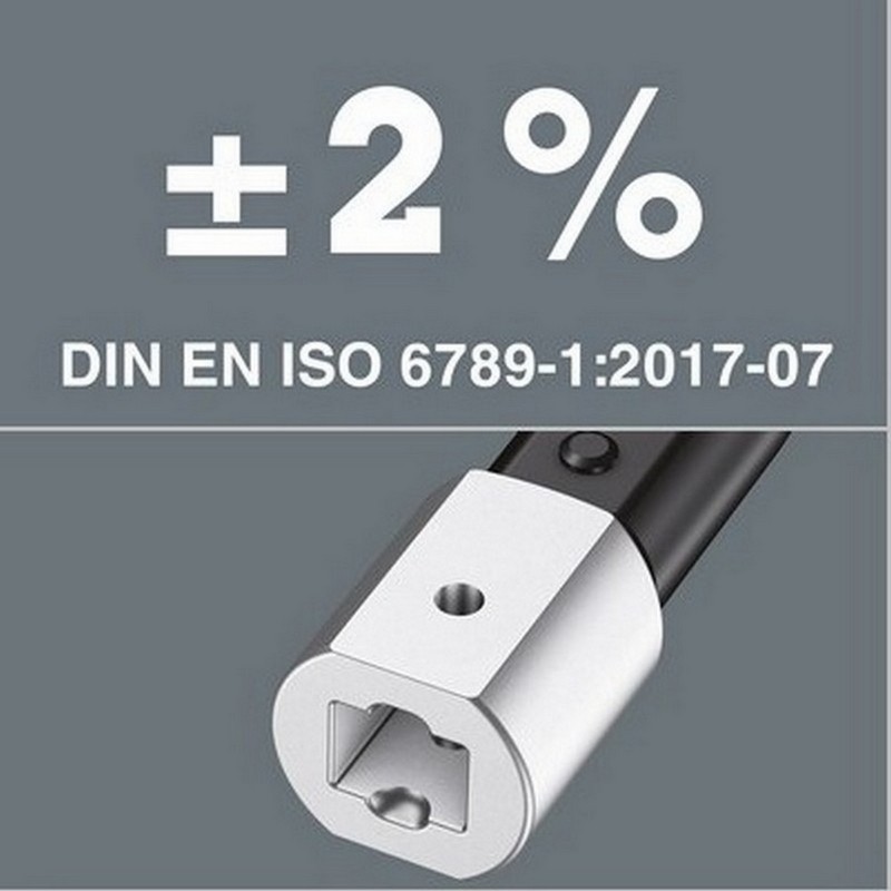 Wera Click-Torque XP1 2.5-25Nm Önayarlı 9x12mm Tork Anahtarı 2.5Nm 05075670010