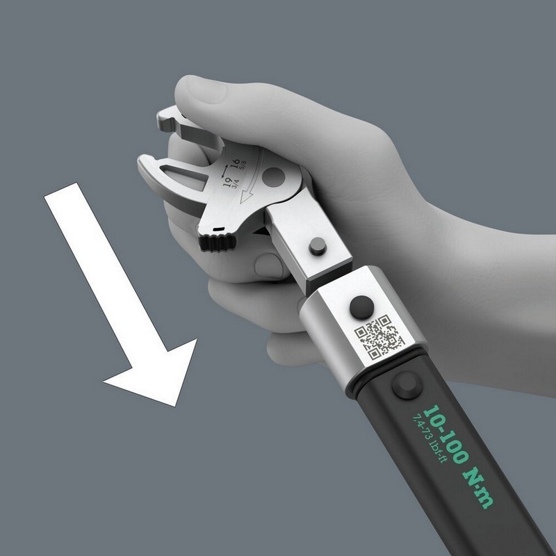 Wera 9530 Click-Torque X7 14x18 10-100Nm Ayarlanabilir Tork Anahtarı Set  05136076001