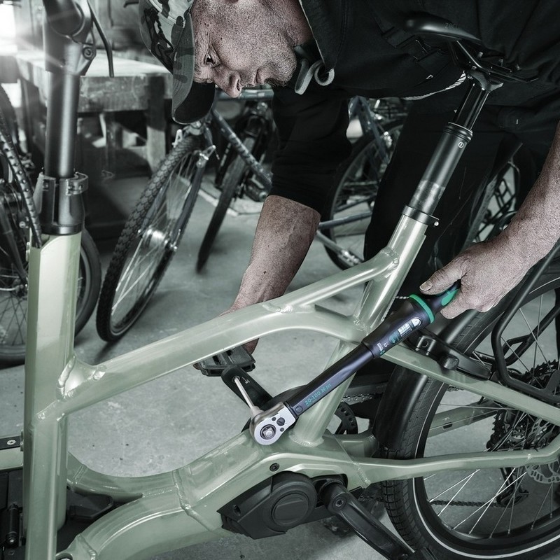 Wera Click-Torque E1 R/L 200-1000Nm 3/4" itmeli Cırcırlı Tork Anahtarı 05075631001