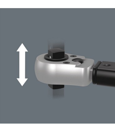 Wera Click-Torque E1 R/L 200-1000Nm 3/4" itmeli Cırcırlı Tork Anahtarı 05075631001