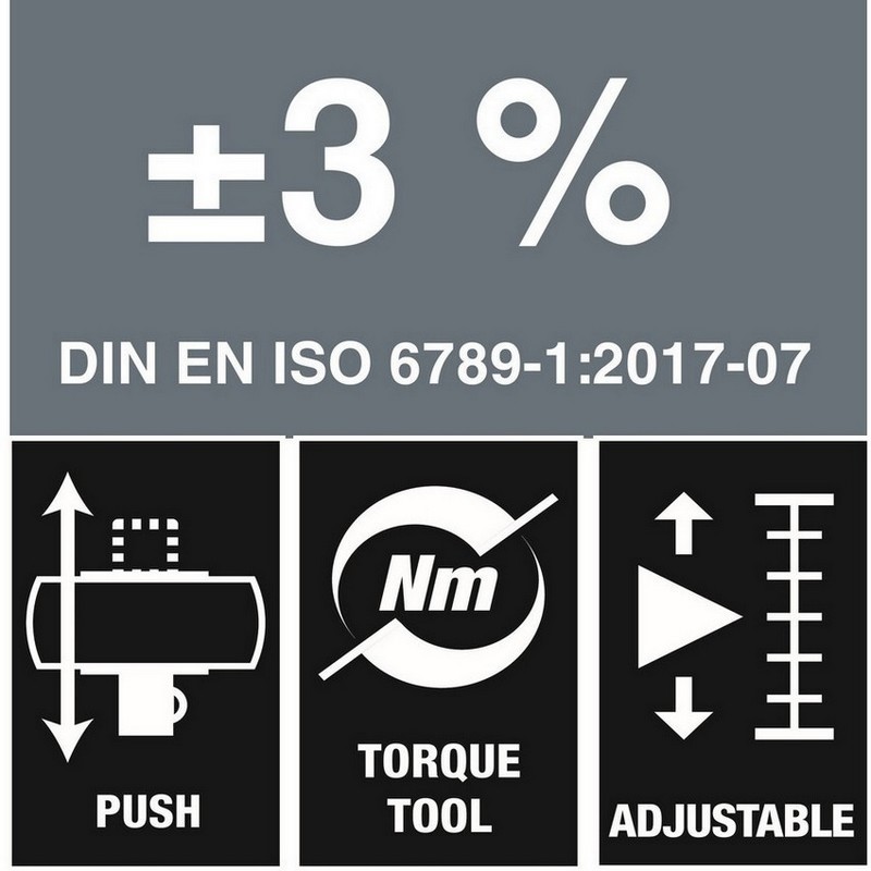 Wera Click-Torque E1 R/L 200-1000Nm 3/4" itmeli Cırcırlı Tork Anahtarı 05075631001