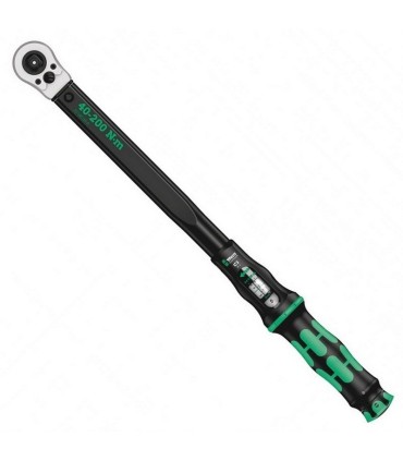 Wera Click-Torque C3 R/L 40-200Nm 1/2" İtmeli Cırcırlı Tork Anahtarı 05075626001