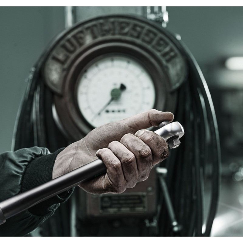 Wera Click-Torque C3 R/L 40-200Nm 1/2" İtmeli Cırcırlı Tork Anahtarı 05075626001