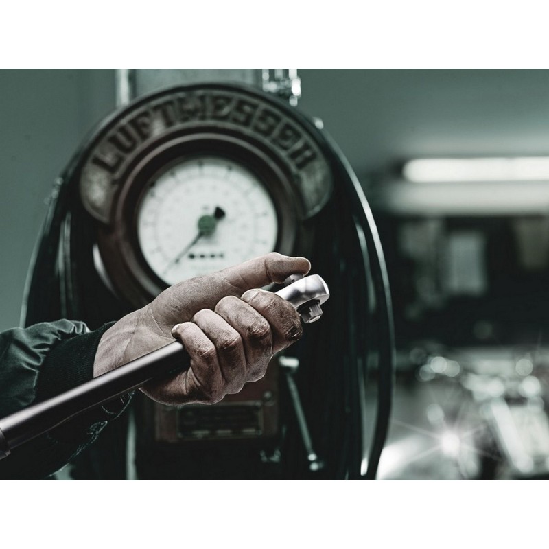 Wera Click-Torque C3 R/L 40-200Nm 1/2" İtmeli Cırcırlı Tork Anahtarı 05075626001