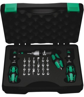 Wera 7445 7446 7447 in.lbs. Torklu Tornavida Set 05350451001