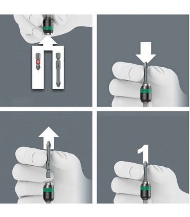 Wera 7445 7446 7447 in.lbs. Torklu Tornavida Set 05350451001