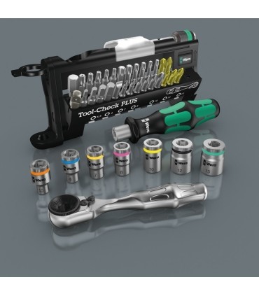 Wera Tool-Check PLUS 1/4" Bits Cırcır Lokma Set Emperyal 05056491001