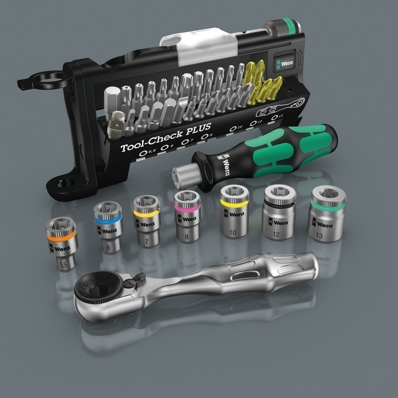 Wera Tool-Check PLUS 1/4" Bits Cırcır Lokma Set Emperyal 05056491001