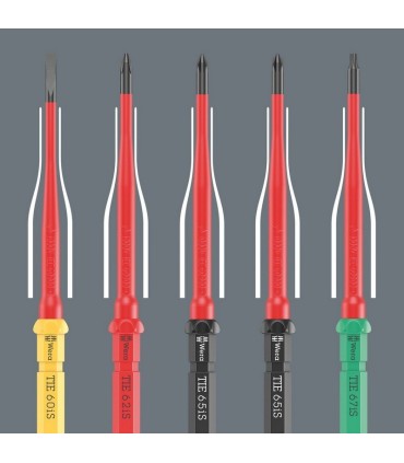 Wera KK VDE 17 RA 1 Geçmeli Uçlu Tornavida Set Emperyal 05006619001