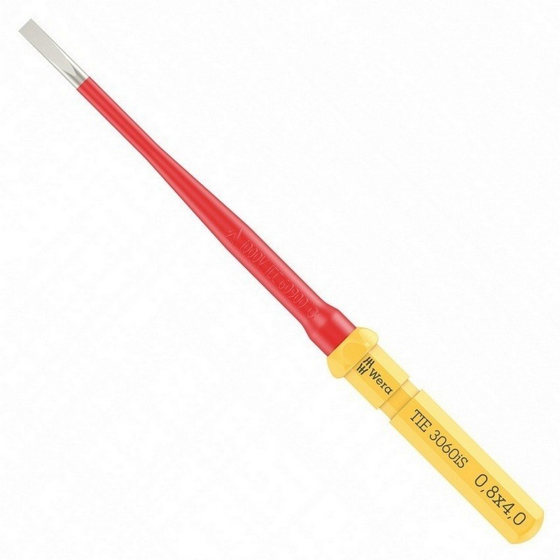 Wera KK VDE 3060iS Geçmeli Tornavida Ucu TIE SB Düz 0.8x4.0x157mm 05006578001