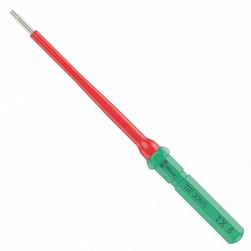 Wera KK VDE 3067i Geçmeli Tornavida Ucu TIE SB Torx TX8x157mm 05006586001
