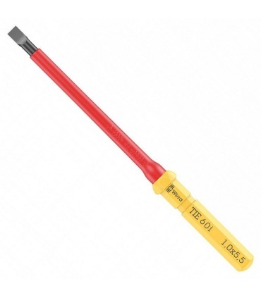 Wera KK VDE 60i Geçmeli Tornavida Ucu TIE Düz 1.0x5.5x157mm 05006504001