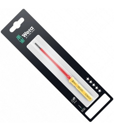 Wera KK VDE 60i Geçmeli Tornavida Ucu TIE SB Düz 0.5x3.0x157mm 05006551001