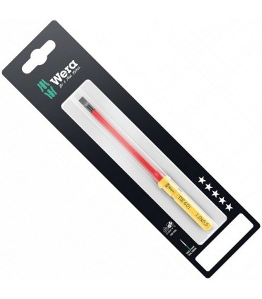 Wera KK VDE 60i Geçmeli Tornavida Ucu TIE SB Düz 1.0x5.5x157mm 05006554001