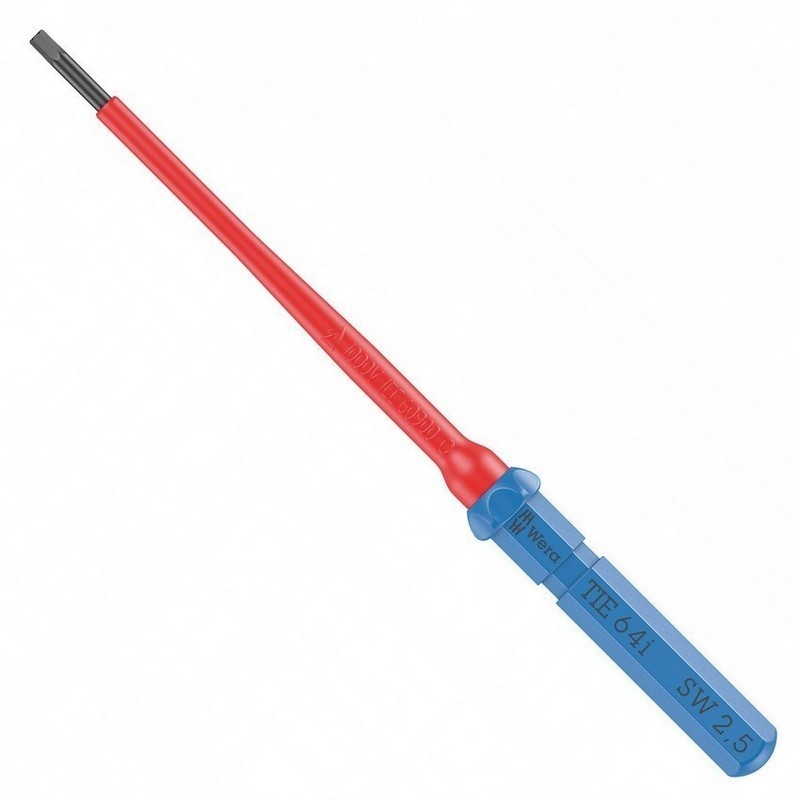 Wera KK VDE 64i Geçmeli Tornavida Ucu TIE HexPlus 2.5x157mm 05006518001