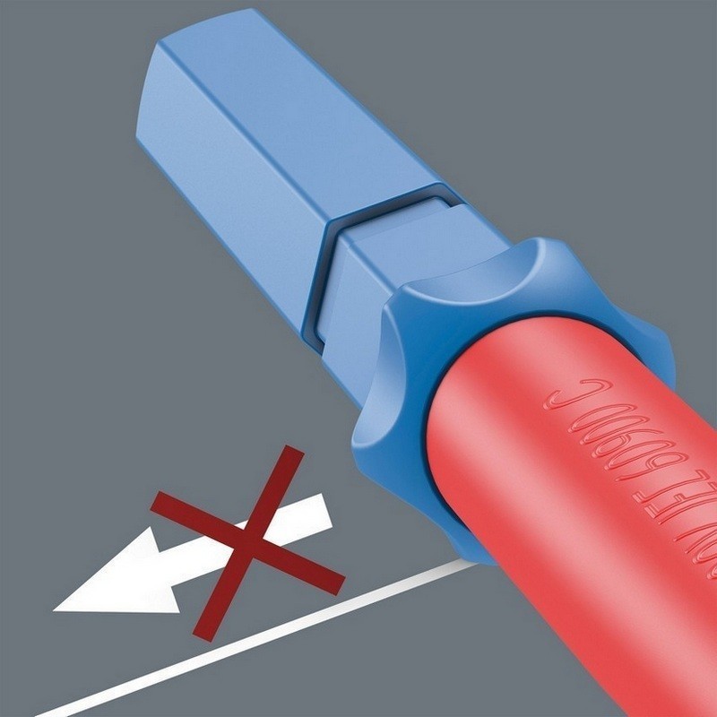 Wera KK VDE 64i Geçmeli Tornavida Ucu TIE HexPlus 3.0x157mm 05006519001