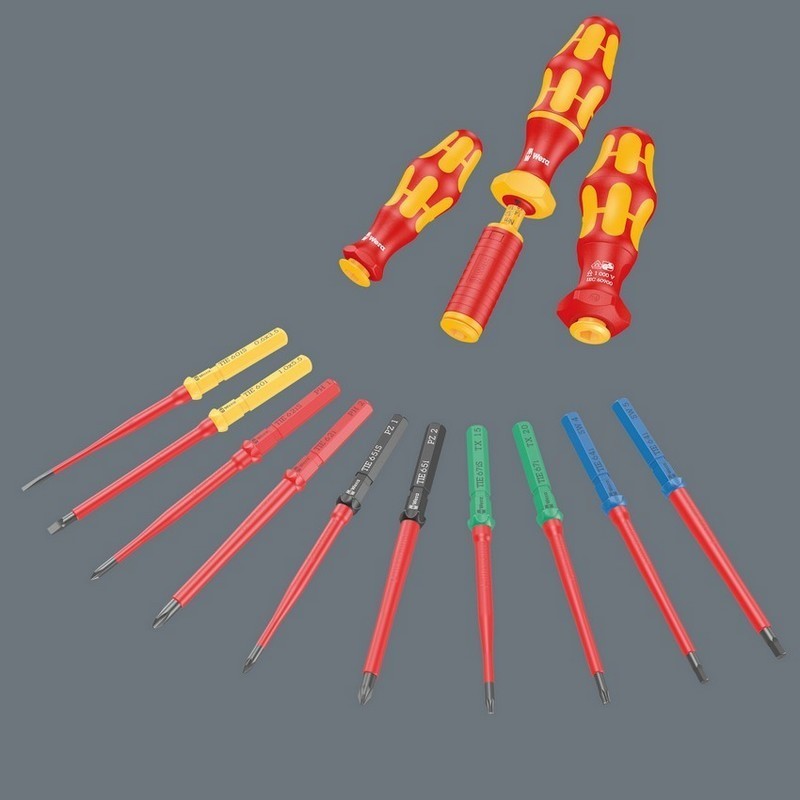 Wera KK VDE 65iS Geçmeli Tornavida Ucu TIE Pozidriv PZ1x157mm 05006526001