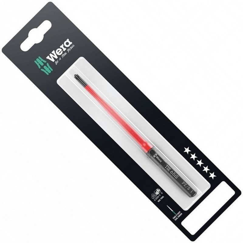 Wera KK VDE 65iS Geçmeli Tornavida Ucu TIE SB PZ/S PZ/S1x157mm 05006568001