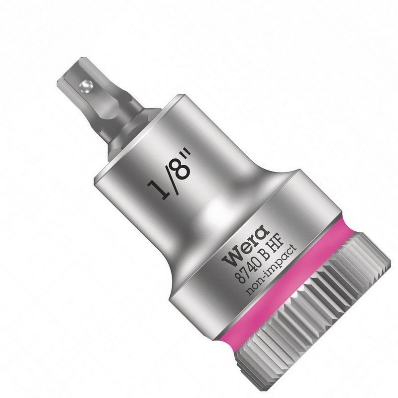 Wera 8740 B HF Zylop 3/8" Lokma Bits HexPlus 1/8"x35mm 05003080001