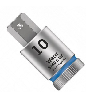 Wera 8740 B HF Zylop 3/8" Lokma Bits HexPlus 10x38.5mm 05003043001