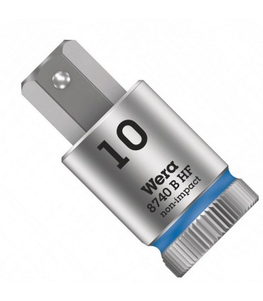 Wera 8740 B HF Zylop 3/8" Lokma Bits HexPlus 10x38.5mm 05003043001