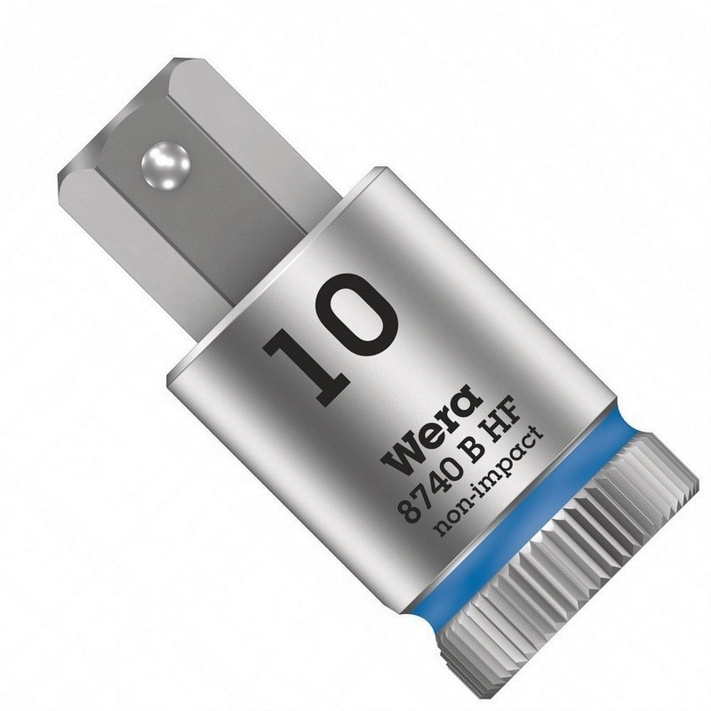Wera 8740 B HF Zylop 3/8" Lokma Bits HexPlus 10x38.5mm 05003043001