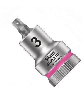 Wera 8740 B HF Zylop 3/8" Lokma Bits HexPlus 3x35mm 05003030001