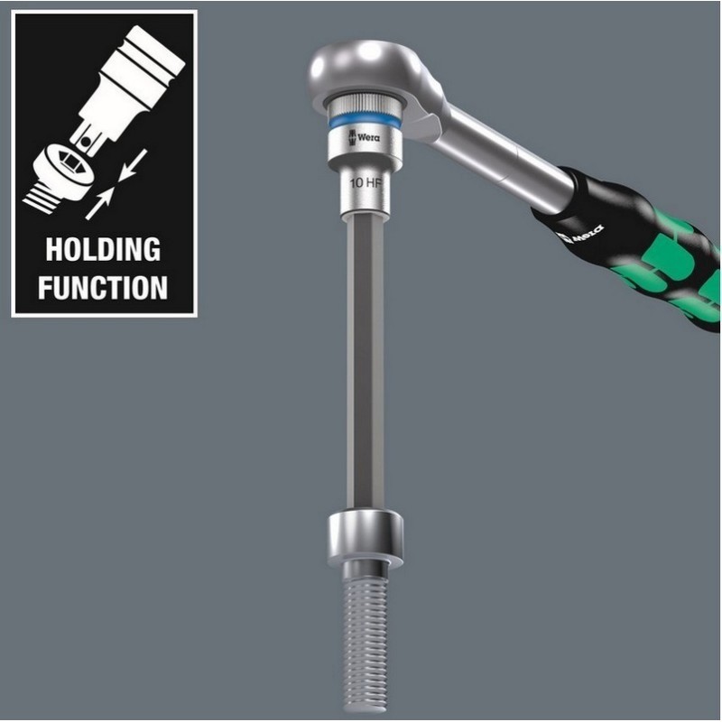 Wera 8740 B HF Zylop 3/8" Lokma Bits HexPlus 4x107mm 05003032001