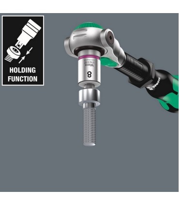 Wera 8740 B HF Zylop 3/8" Lokma Bits HexPlus 4x35mm 05003031001